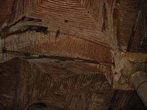 Η οροφή της υπόγειας Δεξαμενής