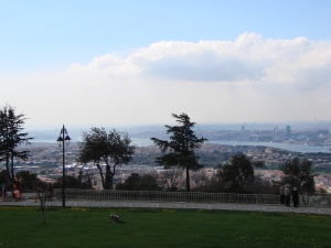 Θέα από λόφο Çamlıca (φωτο Γ. Τσολακης)...